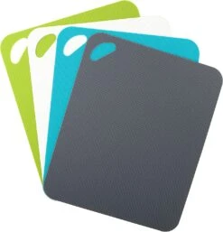 Dexas 4 Pack Heavy Duty Grippmat Set 11.5”x14” Gray,Turquoise,White,Green