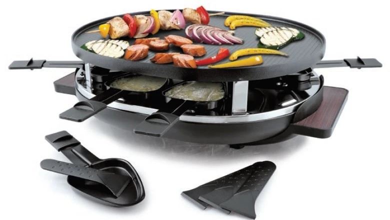 Swissmar Matterhorn Raclette W/Non-Stick Grill 4 Swissmar Matterhorn Raclette W/Non-Stick Grill - Image 2