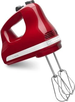 KitchenAid 5-Speed Ultra Power Hand Mixer - Empire Red