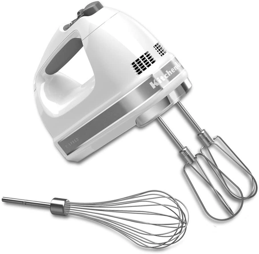 KitchenAid 7-Speed Ultra Power Hand Mixer - White 3 KitchenAid 7-Speed Ultra Power Hand Mixer - White