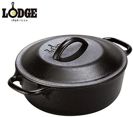 Lodge Cast Iron Serving Pot, 2 Qt. 4 Lodge Cast Iron Serving Pot, 2 Qt. - Image 2