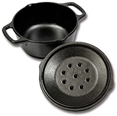 Lodge Cast Iron Serving Pot, 2 Qt. 5 Lodge Cast Iron Serving Pot, 2 Qt. - Image 3
