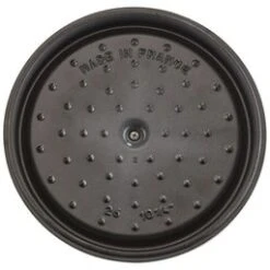 Staub Cocotte Round 7 Quart, Graphite -Home Kitchen image 1467