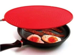 Norpro Grip-Ez Silicone Splatter Screen Red -Home Kitchen image 150