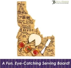 Totally Bamboo Destination Idaho Cutting Board 10 Totally Bamboo Destination Idaho Cutting Board -Home Kitchen image 150