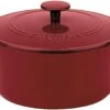 Cuisinart 5 Qt. Cast Iron Covered Casserole Pan -Home Kitchen image 1505