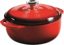 Lodge Dutch Oven, 4.5 Qt. Red