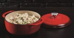 Lodge Dutch Oven, 4.5 Qt. Red -Home Kitchen image 1509