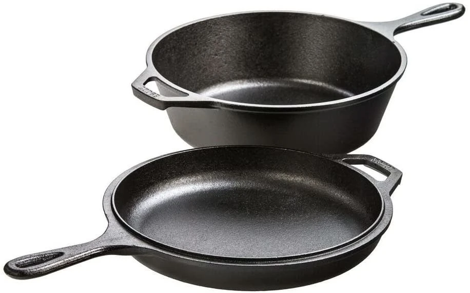 Lodge Cast Iron Combo Cooker, 3.2 Qt. 3 Lodge Cast Iron Combo Cooker, 3.2 Qt.