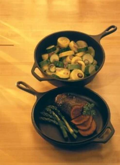 Lodge Cast Iron Combo Cooker, 3.2 Qt. 8 Lodge Cast Iron Combo Cooker, 3.2 Qt. -Home Kitchen image 1523