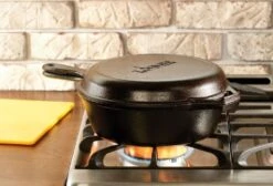 Lodge Cast Iron Combo Cooker, 3.2 Qt. 9 Lodge Cast Iron Combo Cooker, 3.2 Qt. -Home Kitchen image 1524