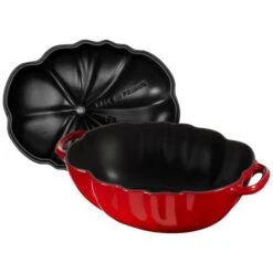 Staub Tomato Cocotte 3 Quart -Home Kitchen image 1530