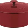 Cuisinart 7 Qt. Cast Iron Covered Casserole Pan -Home Kitchen image 1539