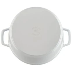 Staub Cocotte Round 5.5 QT White -Home Kitchen image 1548