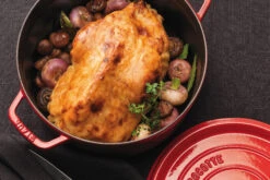 Staub Cocotte Round 7 Quart, Cherry -Home Kitchen image 1579