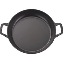 Staub Braiser W/Glass Lid 3.5QT Graphite 7 Staub Braiser W/Glass Lid 3.5QT Graphite -Home Kitchen image 1593