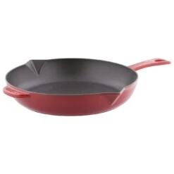 Staub Fry Pan 10" Cherry -Home Kitchen image 1604