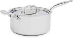 Heritage Steel 4 Qt. Saucepan With Lid
