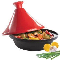 CucinaPro Tagine W/Cast Iron Base, 4 Qt. -Home Kitchen image 165
