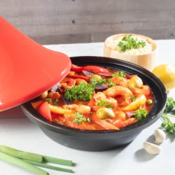 CucinaPro Tagine W/Cast Iron Base, 4 Qt. -Home Kitchen image 166
