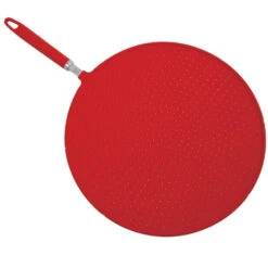 Norpro Grip-Ez Silicone Splatter Screen Red