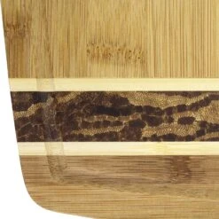 Totally Bamboo Marbled Bamboo Cutting Board - 18" X 11" 3/4" X 3/4 -Home Kitchen image 169