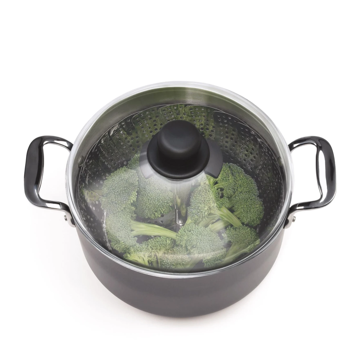 OXO Good Grips S/S Steamer W/Extendable Handle 5 OXO Good Grips S/S Steamer W/Extendable Handle - Image 3