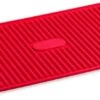 Better Houseware Silicone Drying Mat/Trivet - Red 1 Better Houseware Silicone Drying Mat/Trivet - Red -Home Kitchen image 1708