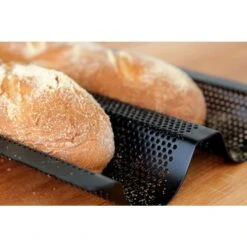 HIC Mrs. Anderson's Double Baguette Pan -Home Kitchen image 1784