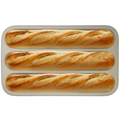 Sassafras Superstone® Baguette Baker - Red Glaze 9 Sassafras Superstone® Baguette Baker - Red Glaze -Home Kitchen image 1824