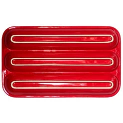 Sassafras Superstone® Baguette Baker - Red Glaze 11 Sassafras Superstone® Baguette Baker - Red Glaze -Home Kitchen image 1826