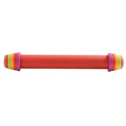 Mastrad Silicone Rolling Pin W/Rings 16"