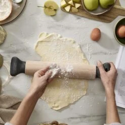 Joseph Joseph Grip-Pin Ergonomic Rolling Pin, Grey -Home Kitchen image 1913