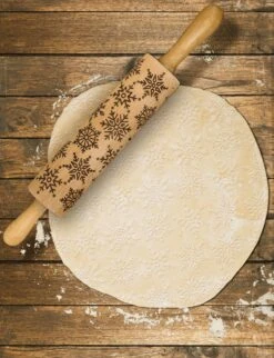HIC Mrs. Anderson's Snowflake Rolling Pin