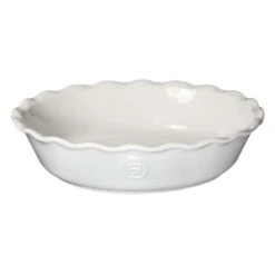 Emile Henry LeGrande Pie Dish Flour, 12"