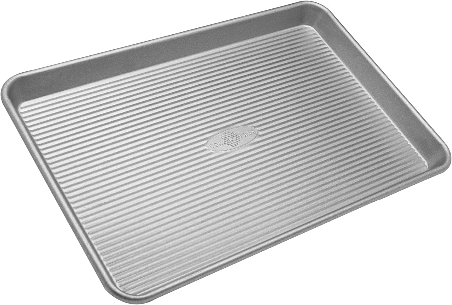 USA Pans Half Sheet Pan, 17 1/4" X 12 1/4" X 1" 3 USA Pans Half Sheet Pan, 17 1/4" X 12 1/4" X 1"
