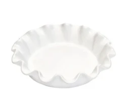 Emile Henry Ruffled Pie Dish Flour