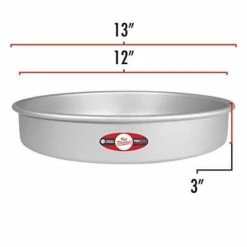 Fat Daddio's Cake Pan 12" X 3" -Home Kitchen image 2242