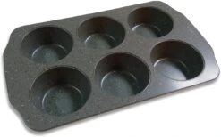 CasaWare Silver Jumbo Muffin Pan 6 Cup