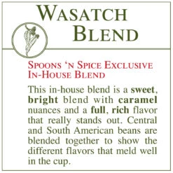 Fresh Roasted Coffee - Wasatch Blend