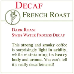 Fresh Roasted Coffee - DECAF French Roast