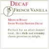 Fresh Roasted Coffee - DECAF French Vanilla 2 Fresh Roasted Coffee - DECAF French Vanilla -Home Kitchen image 2308