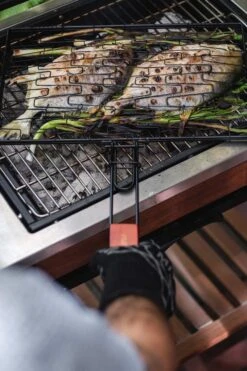 Charcoal Companion Non-Stick Rectangle Flexi Grilling 12 Charcoal Companion Non-Stick Rectangle Flexi Grilling -Home Kitchen image 2350