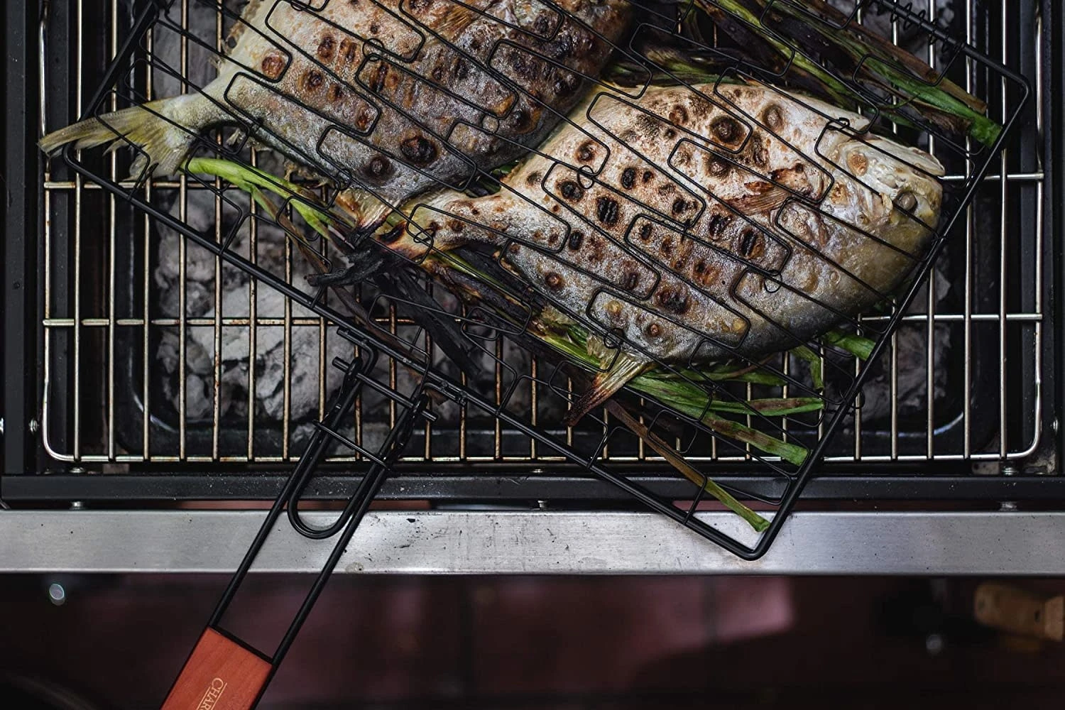 Charcoal Companion Non-Stick Rectangle Flexi Grilling 7 Charcoal Companion Non-Stick Rectangle Flexi Grilling - Image 5