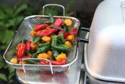 Outset Stainless Steel Mesh Roasting Pan -Home Kitchen image 2370