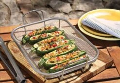 Outset Stainless Steel Mesh Roasting Pan -Home Kitchen image 2371