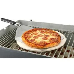 Mr. Bar-B-Q 3 Piece Grill Stone Pizza Set -Home Kitchen image 2392