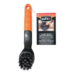Mr. Bar-B-Q Cast Iron Scrub Brush -Home Kitchen image 2403