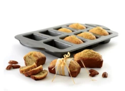 Norpro N/S 8 Pc Mini Loaf Pan -Home Kitchen image 241