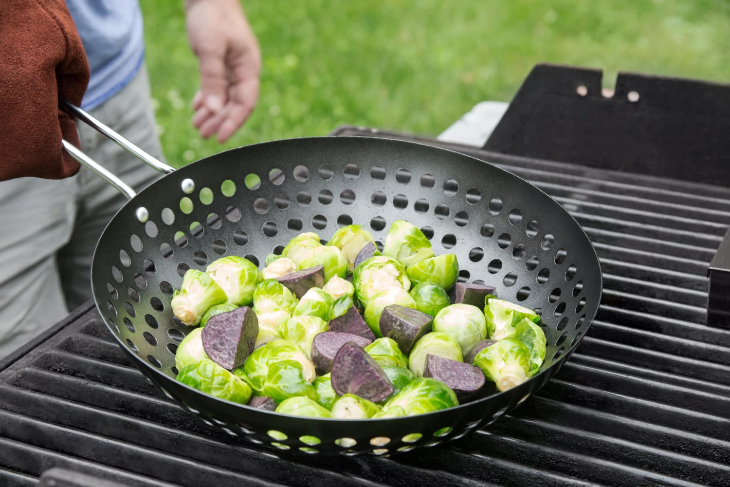 Fox Run Stir Fry Wok/Steamer, Non Stick 4 Fox Run Stir Fry Wok/Steamer, Non Stick - Image 2